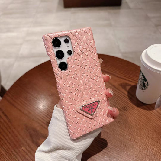 Capa de telefone elegante com estampa de cobra PR para Samsung Galaxy
