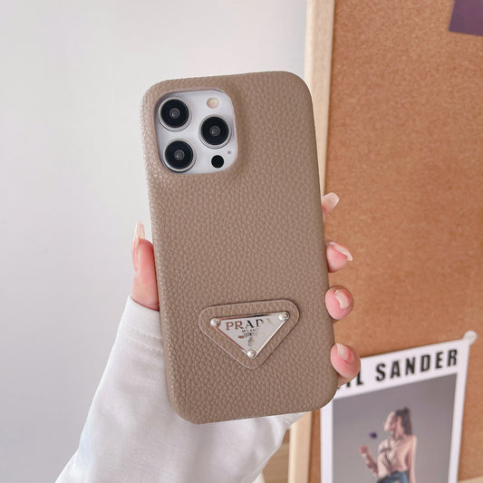 Étui iPhone en cuir de luxe