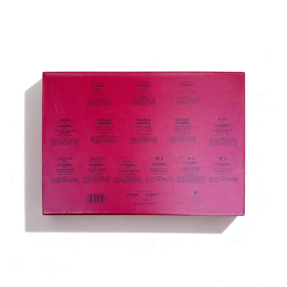 Red Box geurminiatuurset van 14 stuks