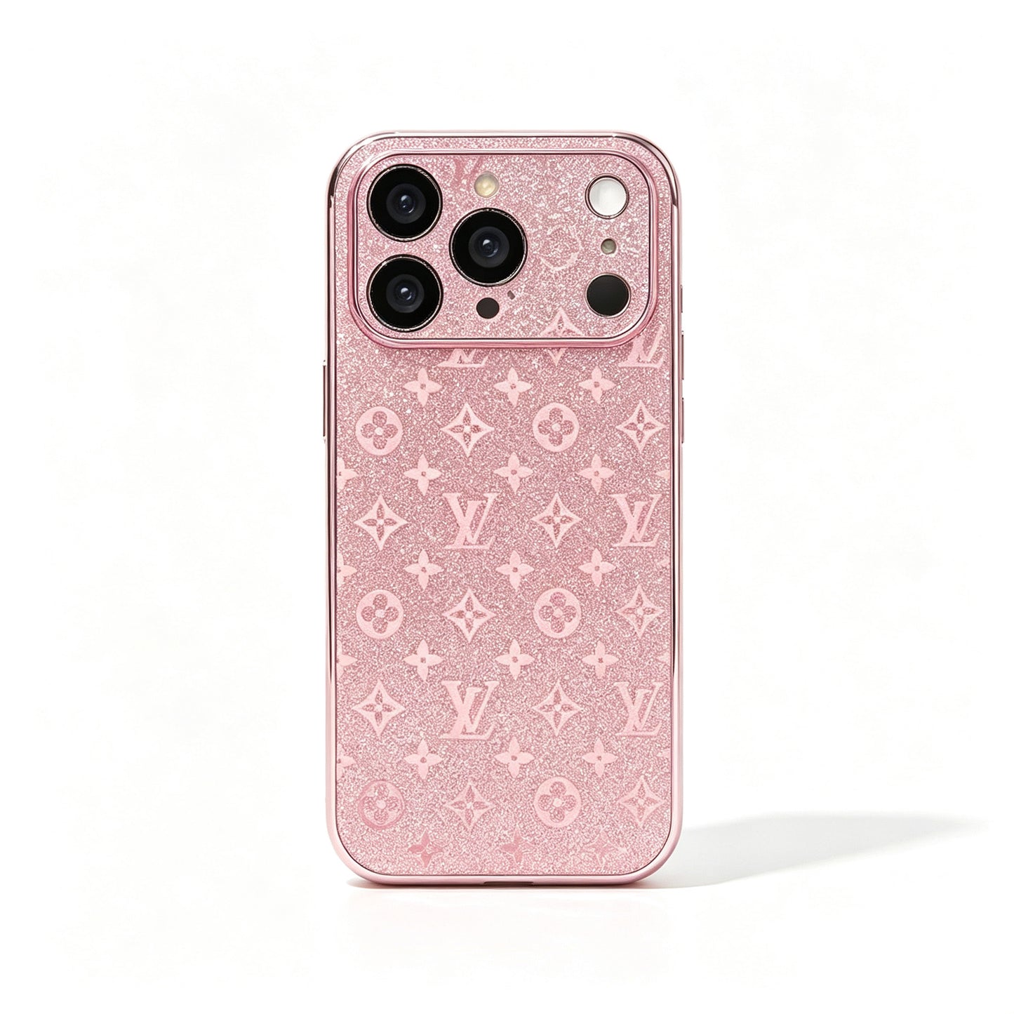 Let luksus monogram etui med magnetisk design · iPhone 17 Ny