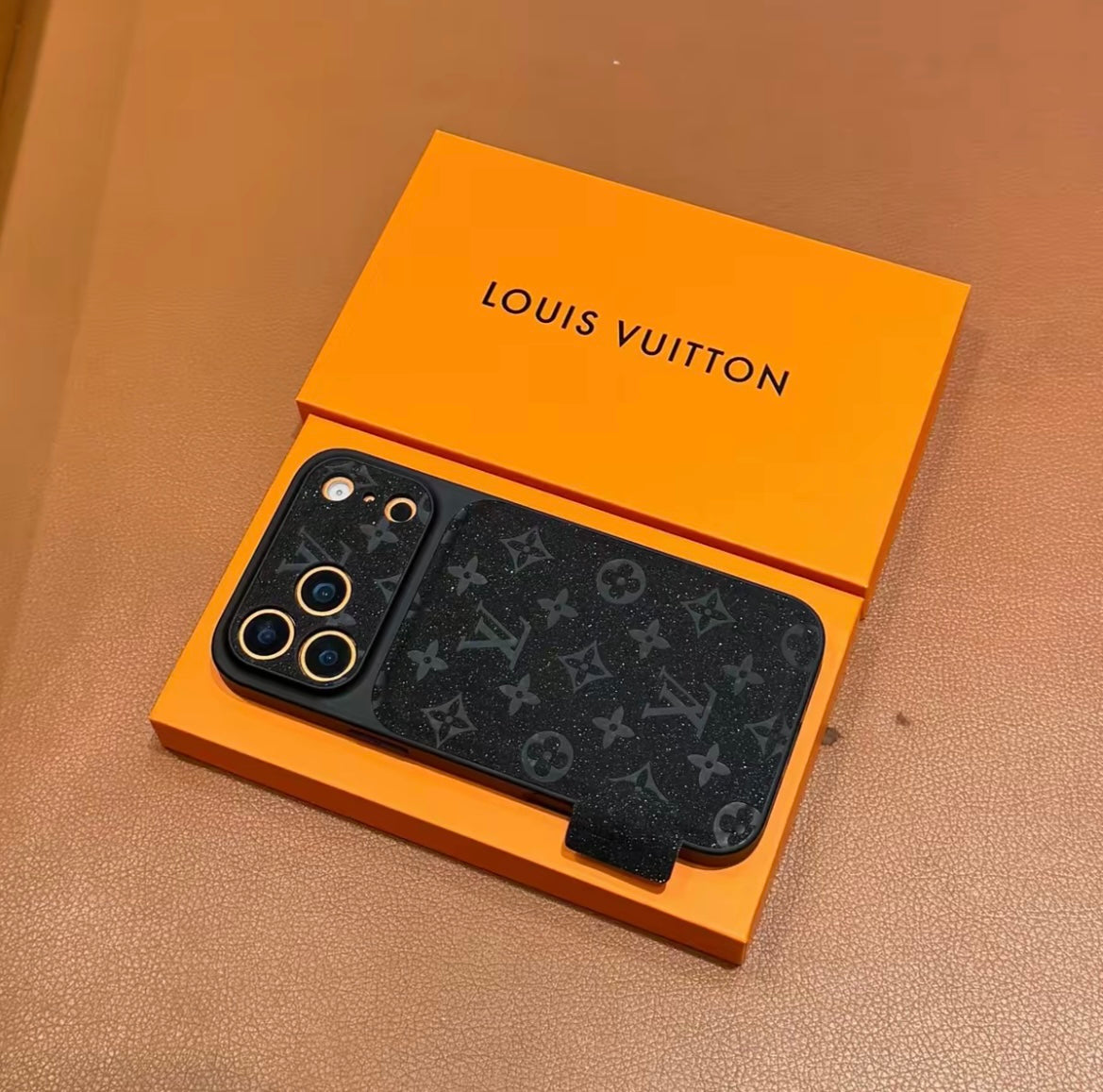 Luxusní pouzdro na telefon Sparkle Full-Cover