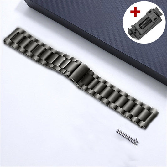 Silbernes Titan-Uhrenarmband