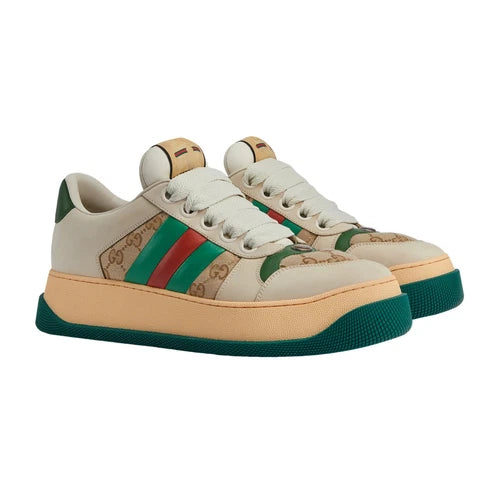 Casual-Sneaker mit Retro-Streifen – Komfort-Straßenschuhe aus hochwertigem Leder