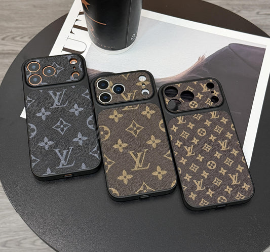 MagSafe Classic Monogram Læder iPhone etui
