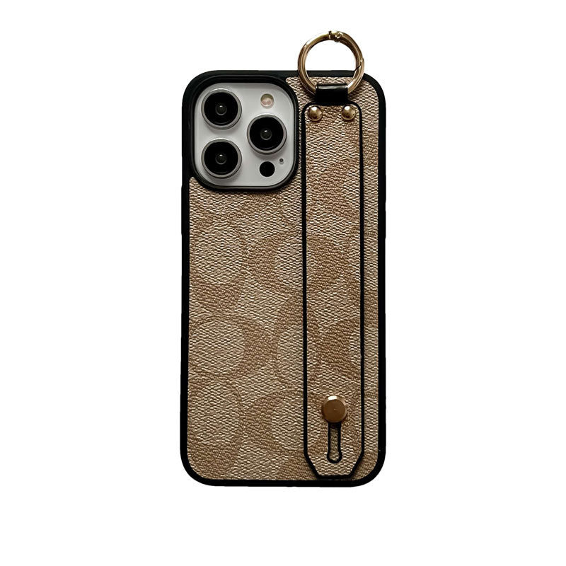 Klassisk iPhone-deksel med holder, svart – SW240330