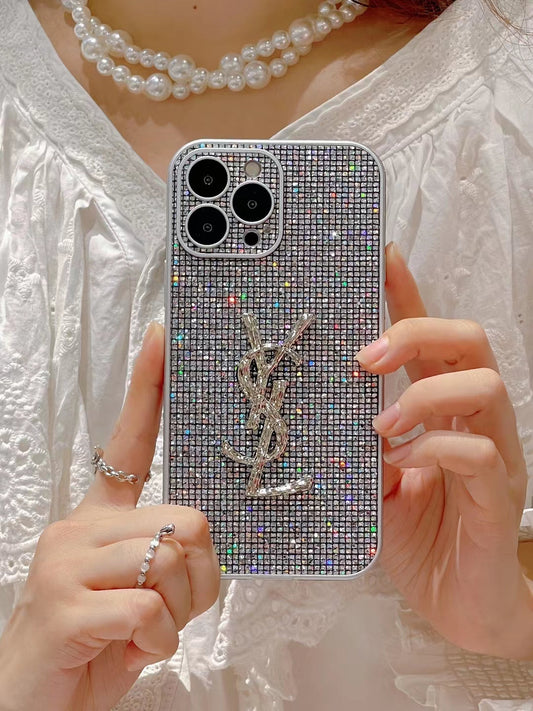 Coques iPhone luxueuses à paillettes
