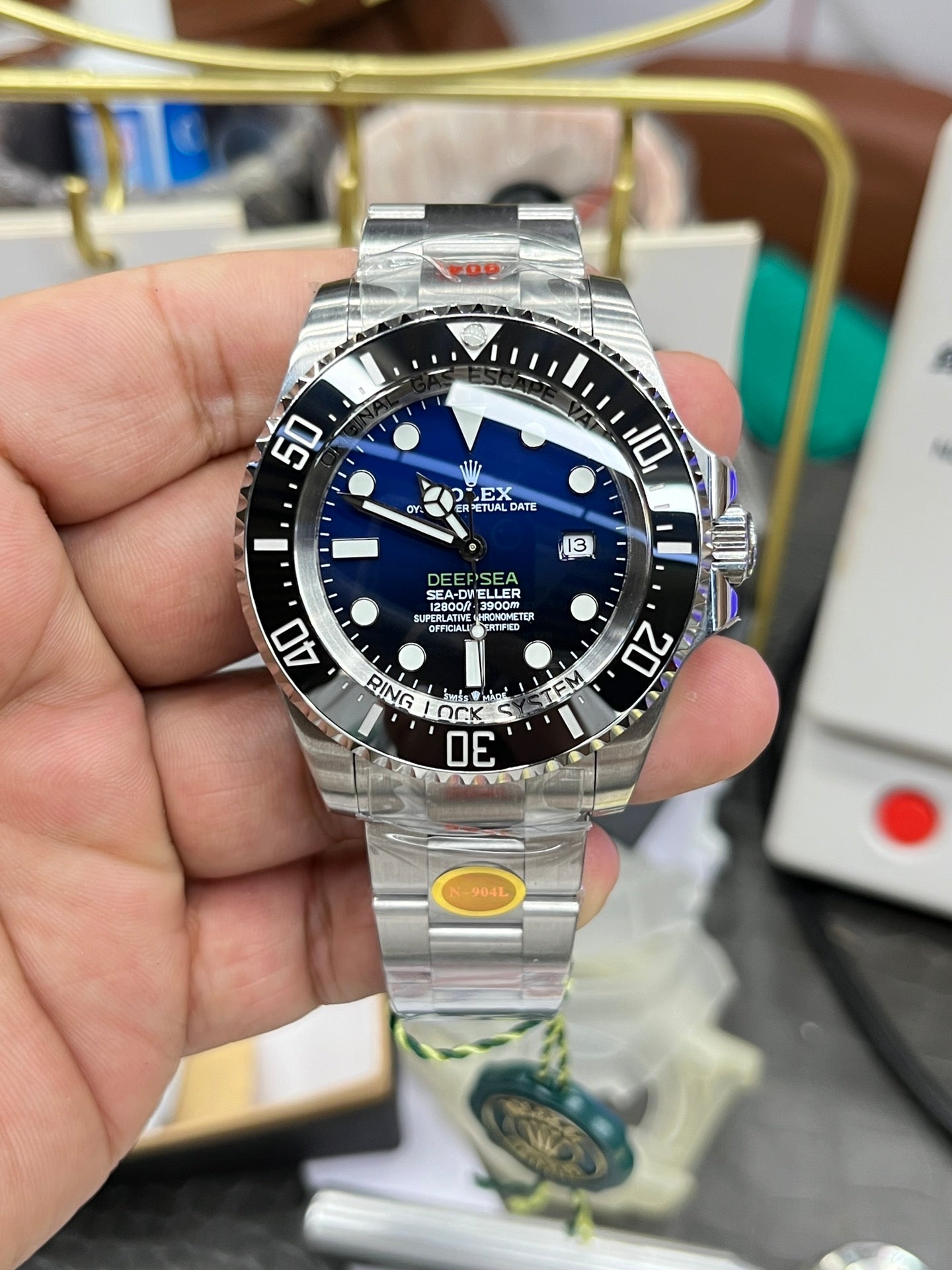 Automatische Taucheruhr „Deep Ocean“.