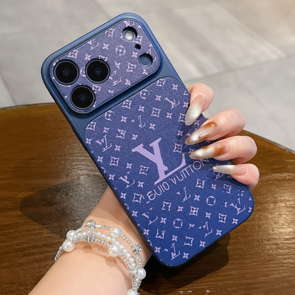 Coque iPhone de luxe à motif en relief