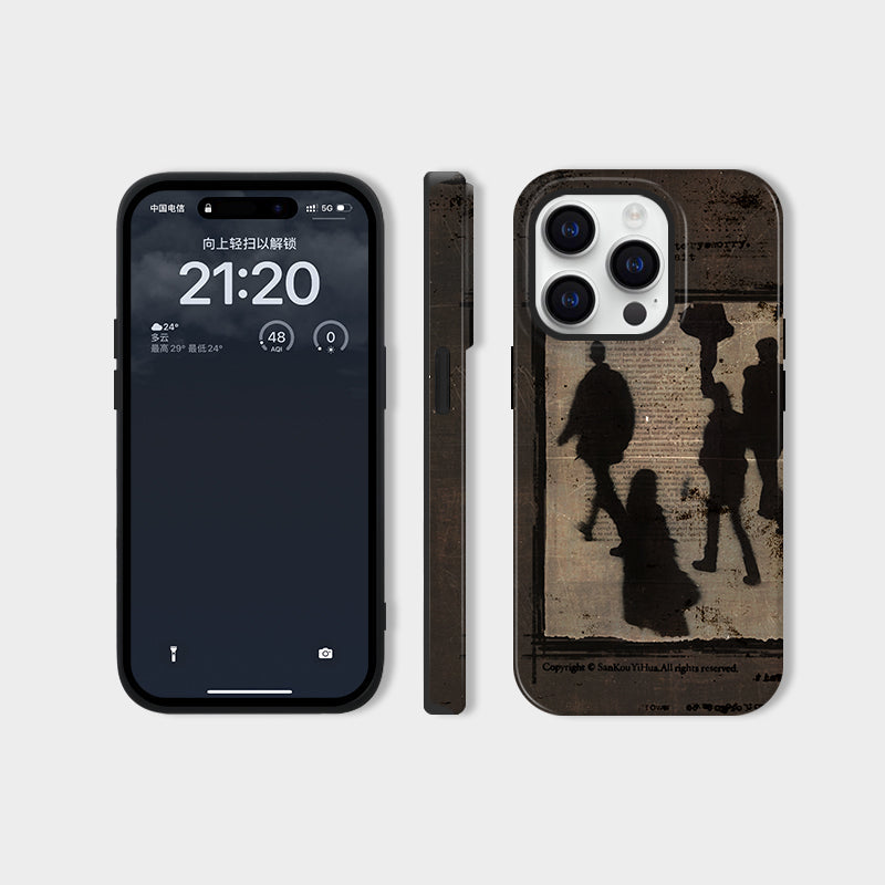 Custodia per iPhone d'arte vintage