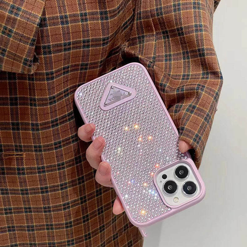 Custodia per iPhone con cristalli di lusso