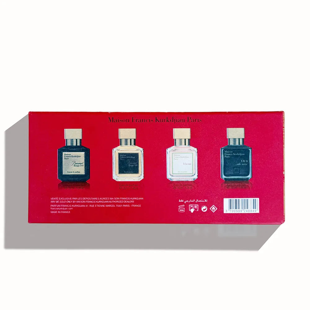 Mini coffret de parfums raffinés ~ 4 × 30 ml Parfums élégants
