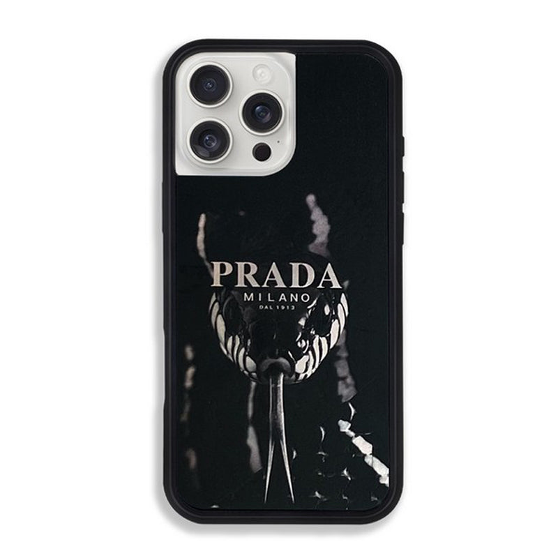 Luksus svart iPhone-deksel