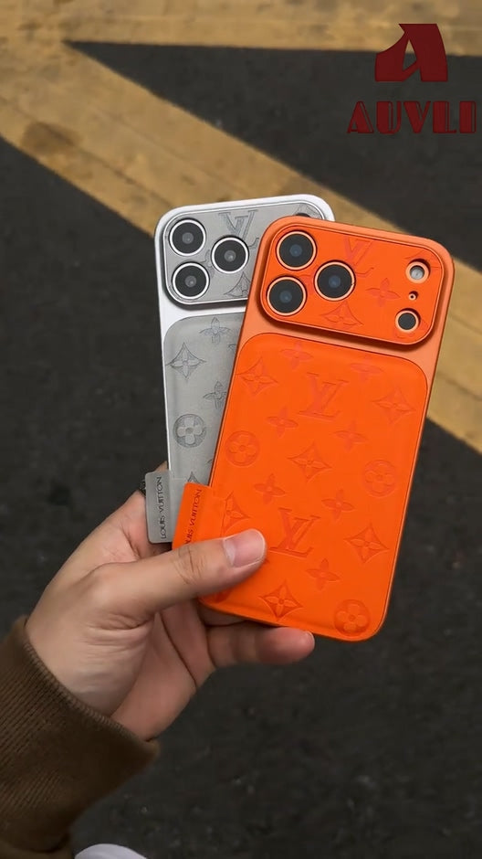 Luksus præget læder-iPhone-cover
