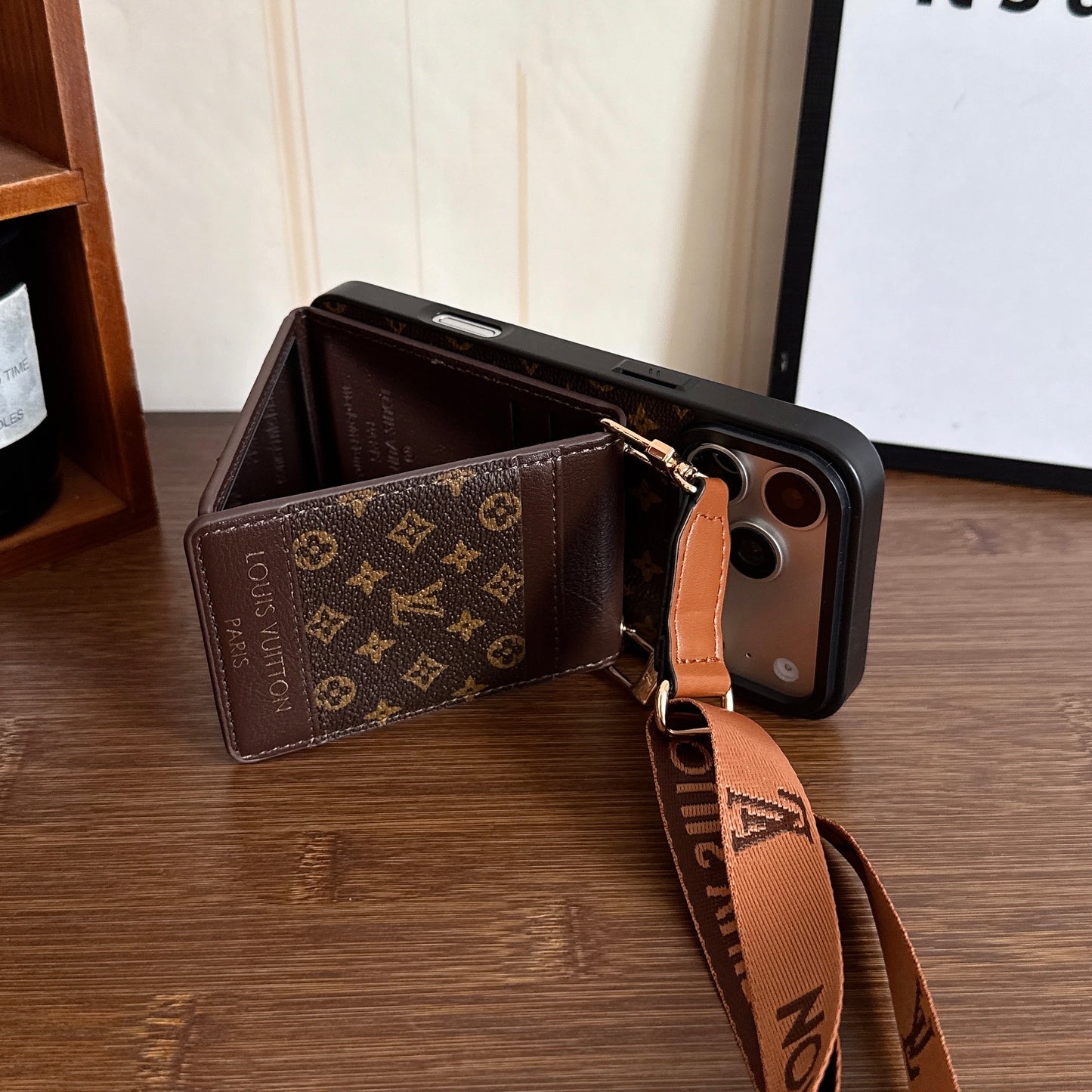 Luxusní pouzdro na iPhone Zip Wallet 17