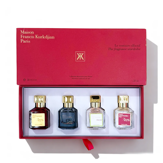 Raffineret mini-duftsæt｜4 × 30 ml elegante dufte