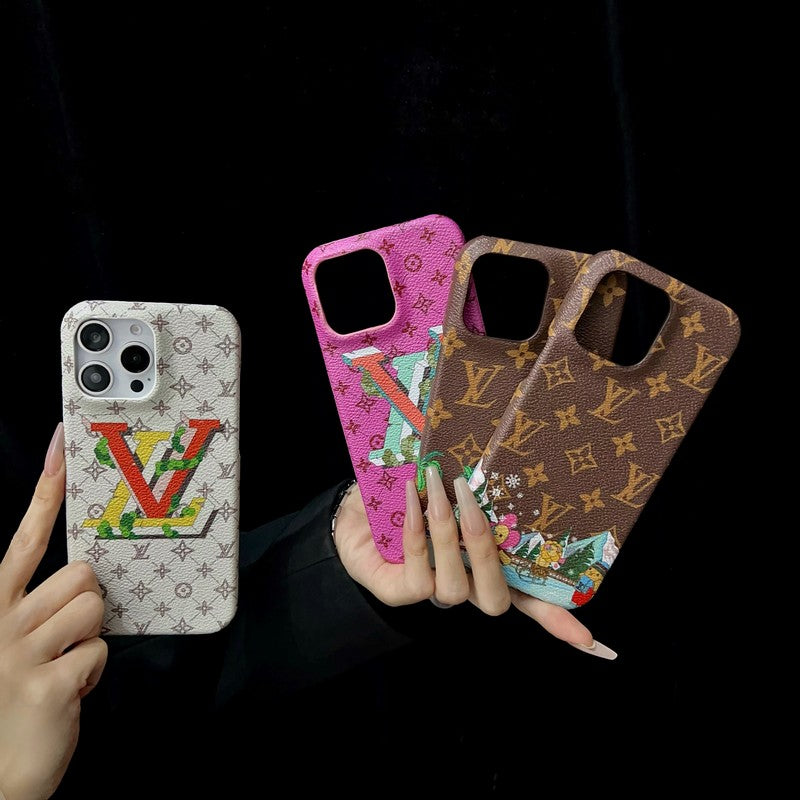 Custodia per iPhone a colori di lusso