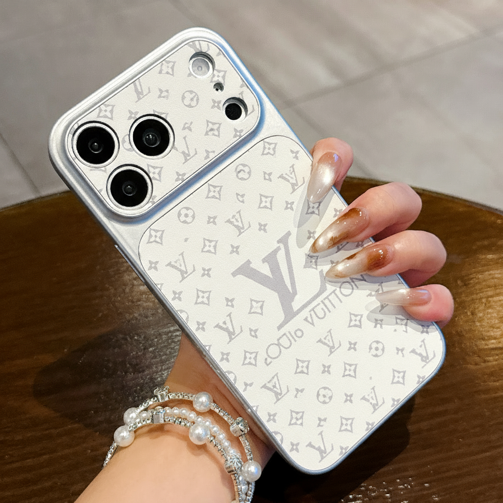 Coque iPhone de luxe à motif en relief