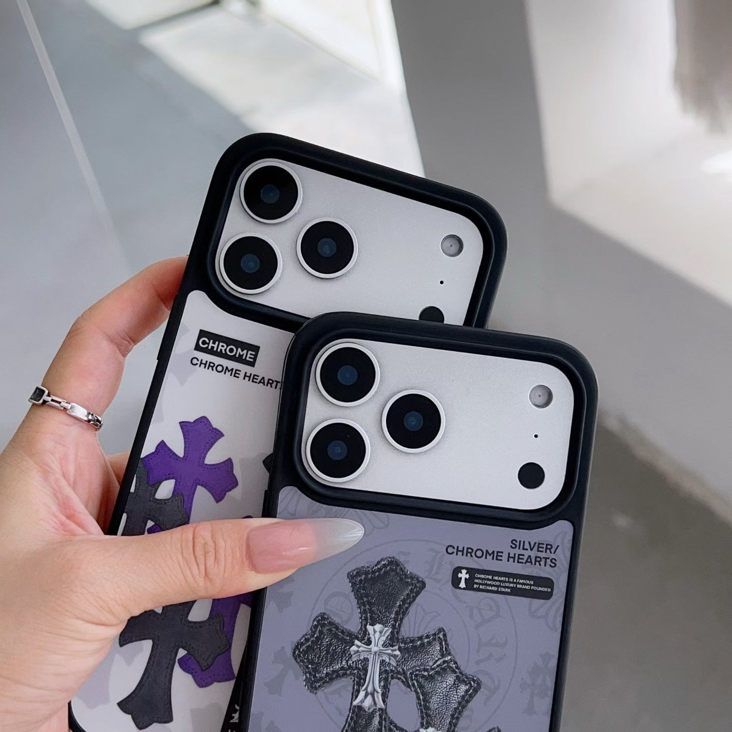 Japanische Streetwear-Seitendesign-iPhone-Hülle