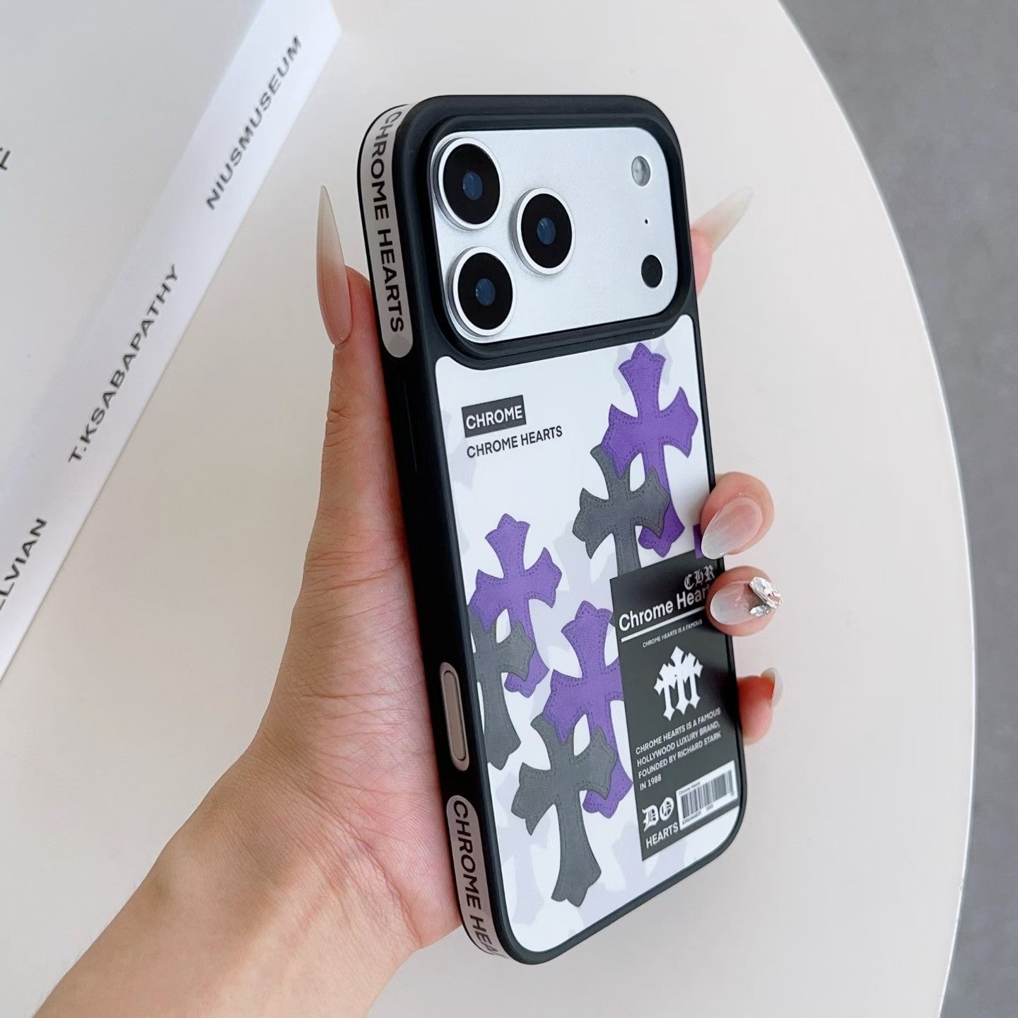 Japanische Streetwear-Seitendesign-iPhone-Hülle