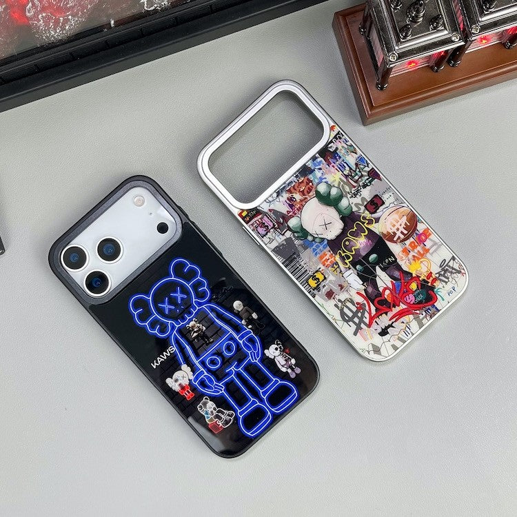 Custodia per iPhone MagSafe con design KAWS Graffiti