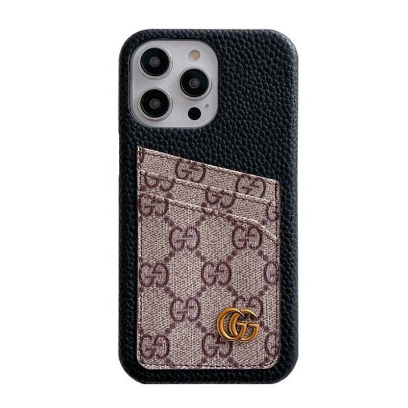 Premium Card Bag Klassisk iPhone-deksel