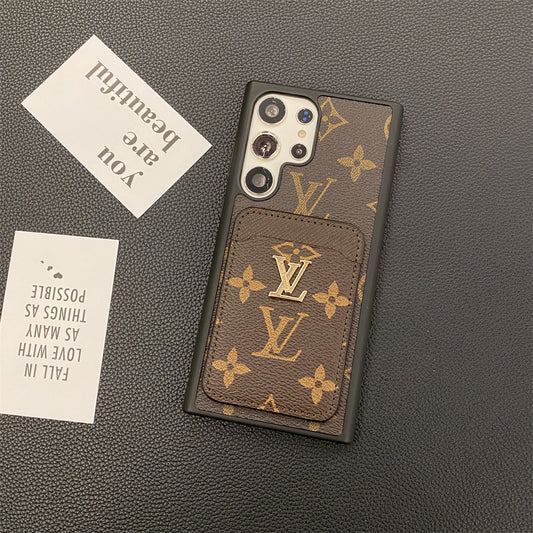 SAMSUNG GALAXY PETITE MALLE HANDYHÜLLEN KARTENHALTER MONOGRAMM CANVAS