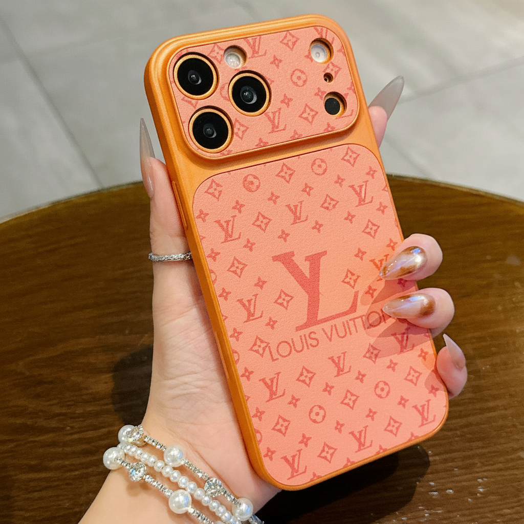 Coque iPhone de luxe à motif en relief