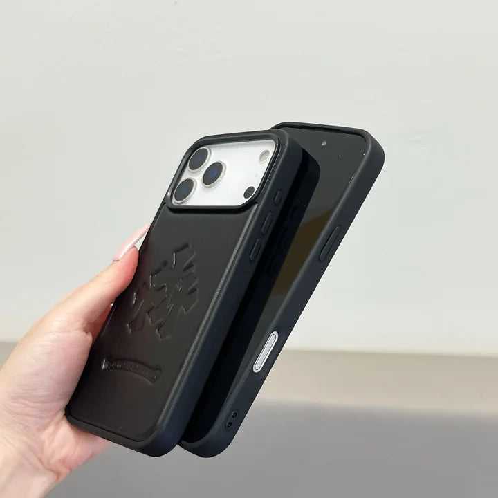 Ensiluokkainen keinonahkainen iPhone-kuori
