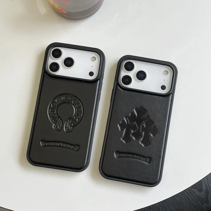 Ensiluokkainen keinonahkainen iPhone-kuori