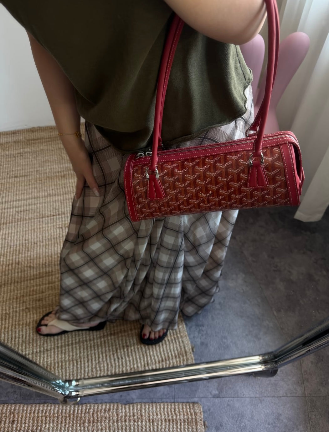 L-Luksus Monogram rejsetaske – Elegance On the Go