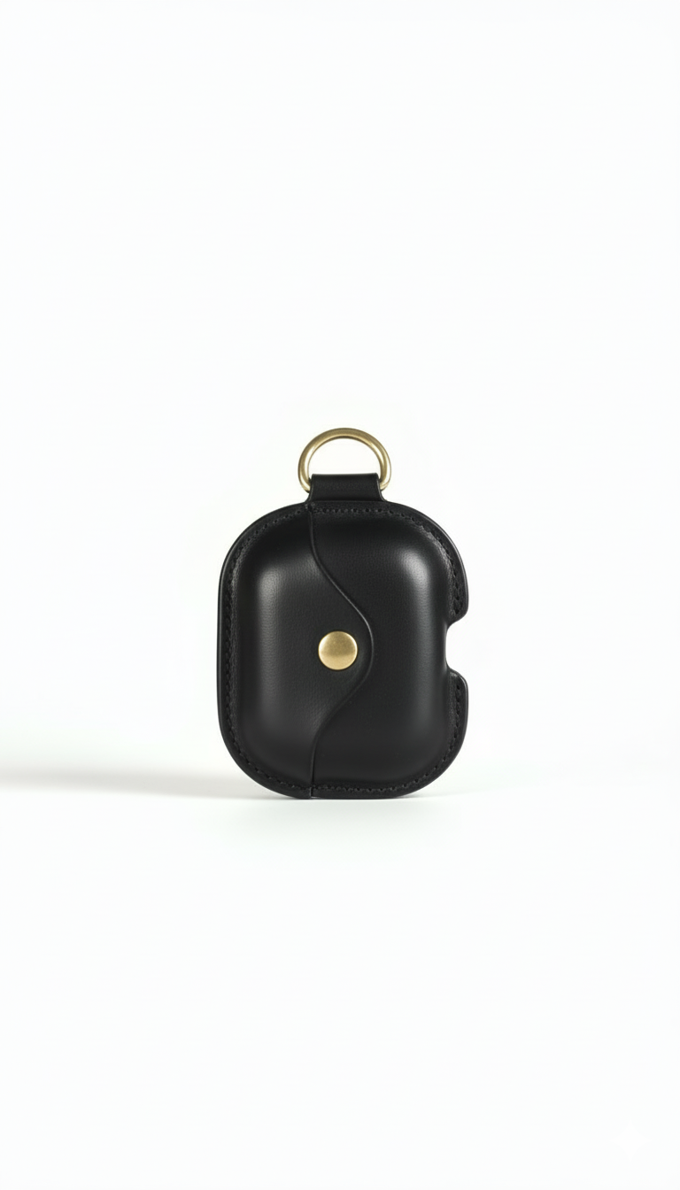 Étui Airpods en cuir véritable de qualité supérieure