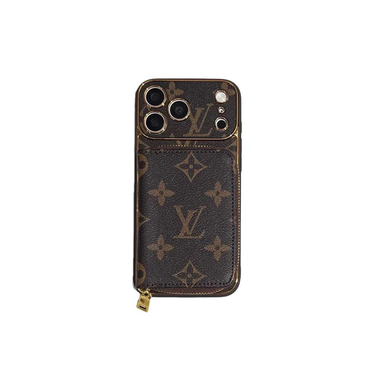 Luxusní elegantní pouzdro na iPhone 17 s držákem karty & řemínkem