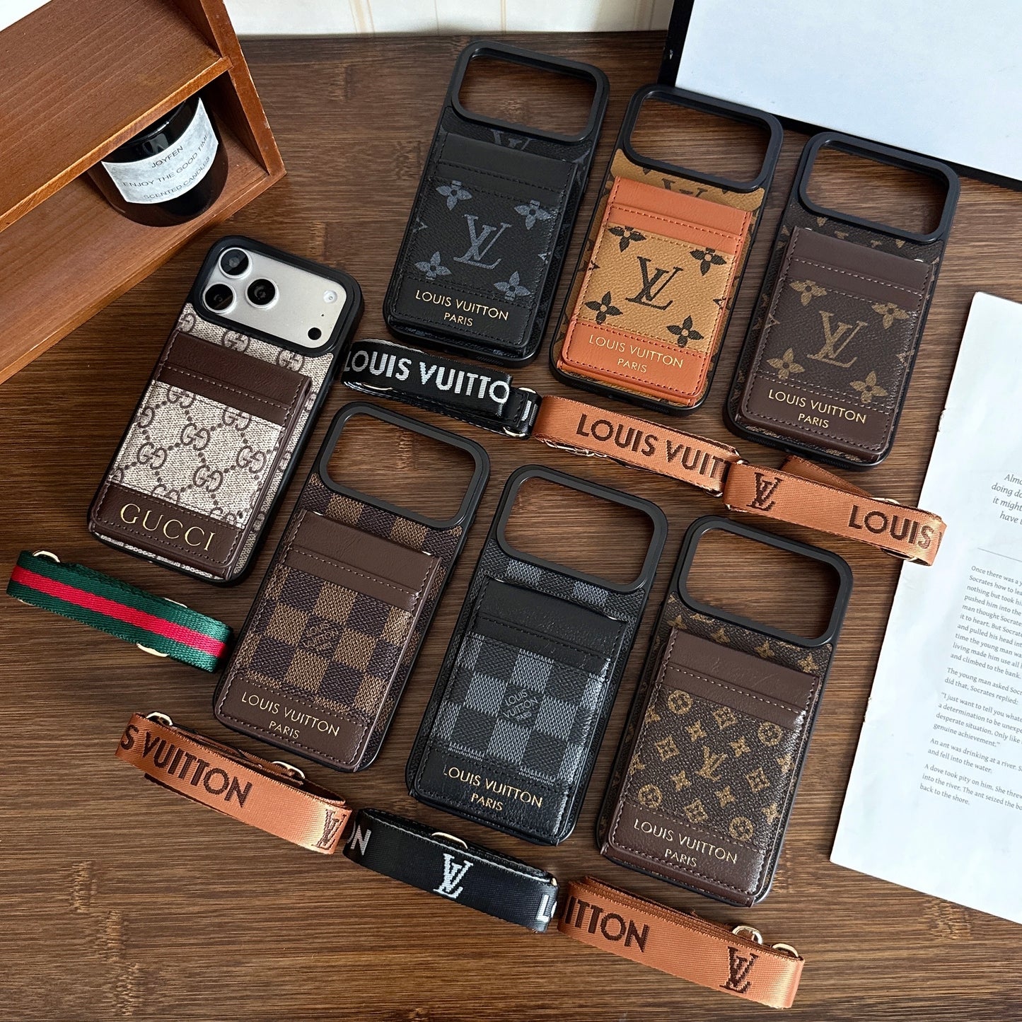 Luxusní pouzdro na iPhone Zip Wallet 17