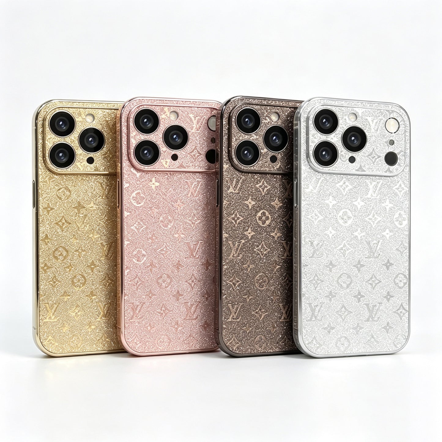 Let luksus monogram etui med magnetisk design · iPhone 17 Ny