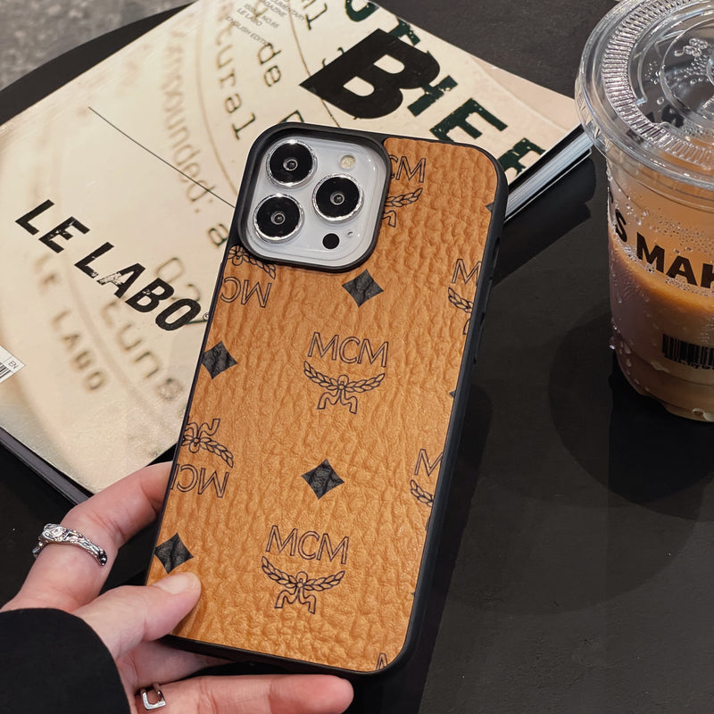 MCM iPhone-deksel Gul-MCK240603