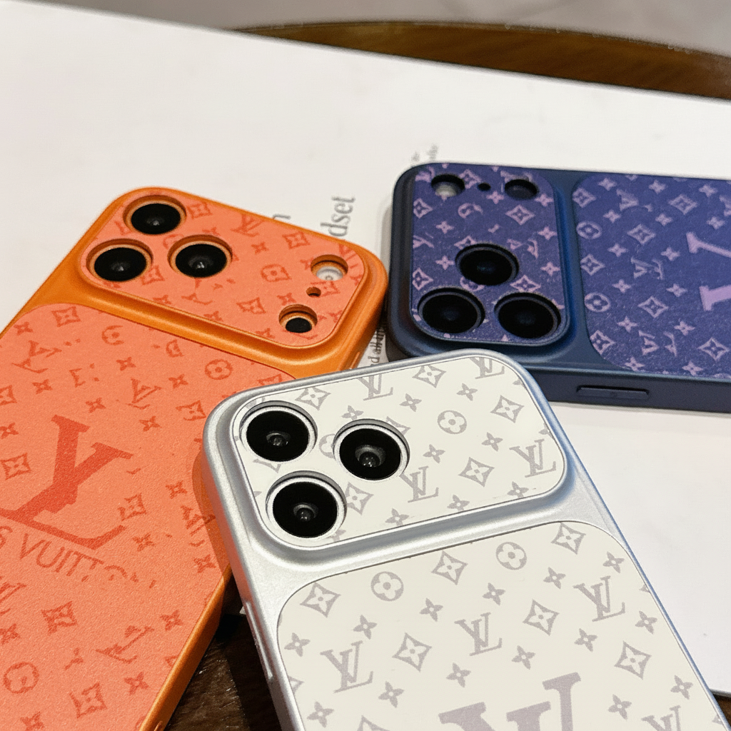 Coque iPhone de luxe à motif en relief