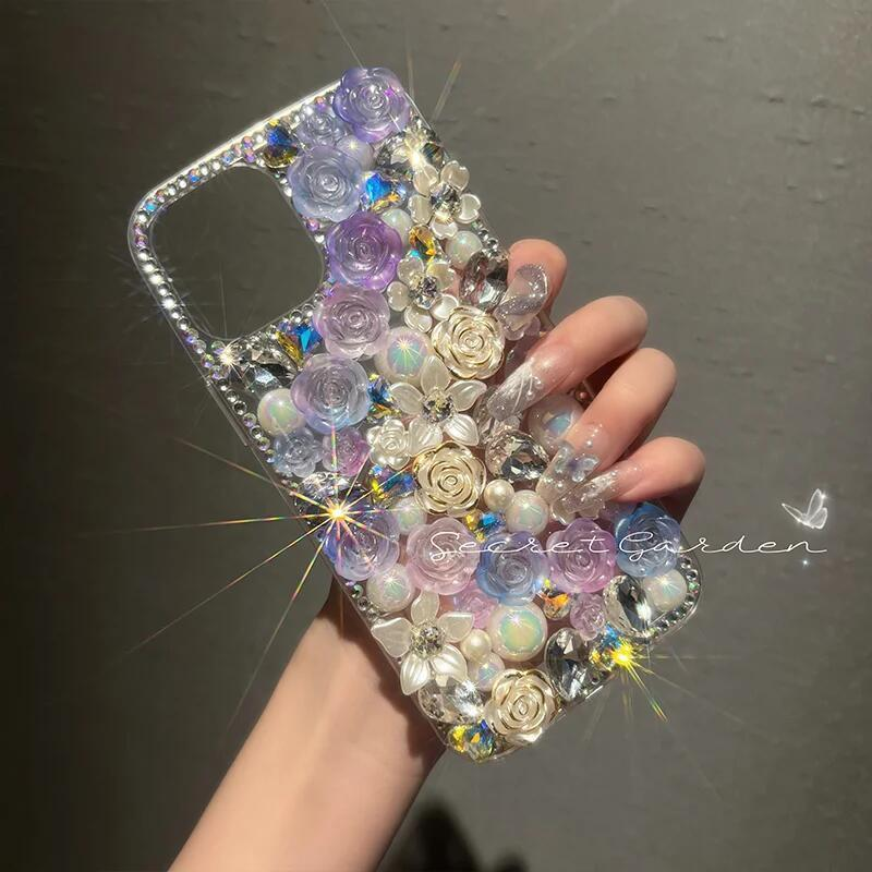 Husă pentru iPhone cu flori