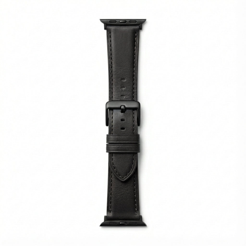 Cinturino per orologio in pelle pieno fiore
