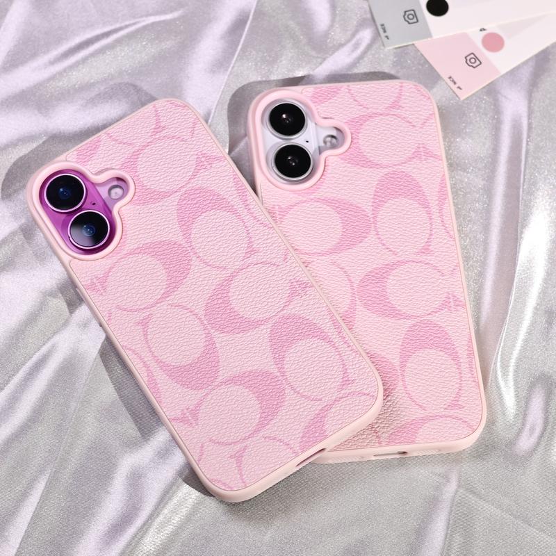 Beskyttende iPhone-deksel i myk lærtekstur