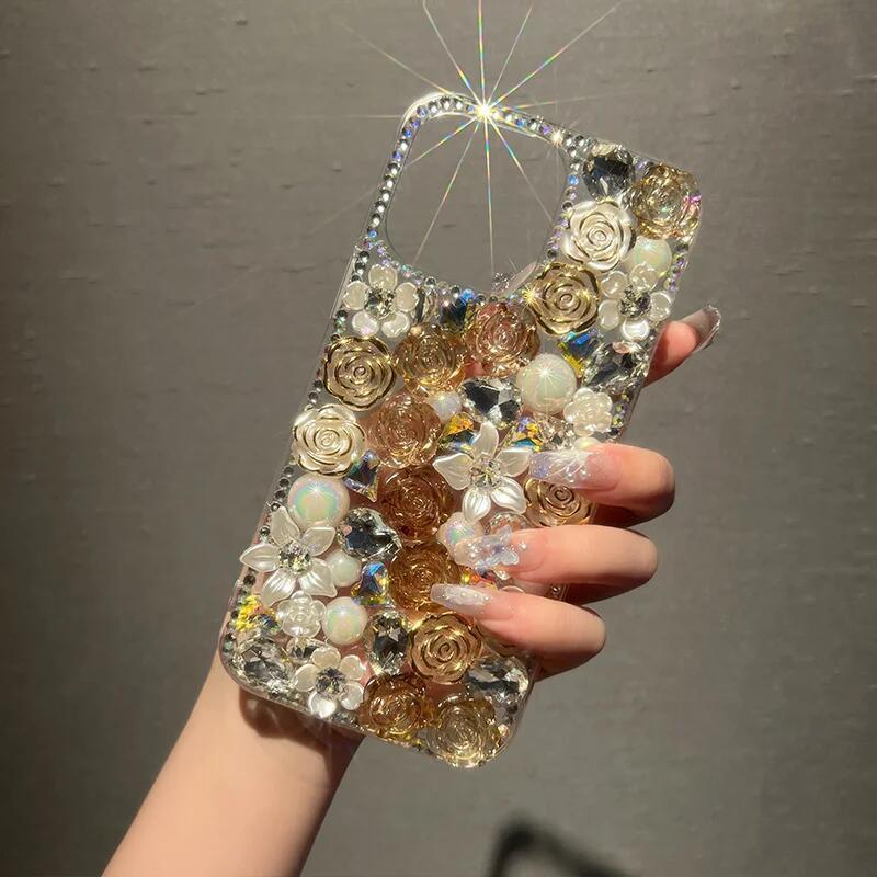 Husă pentru iPhone cu flori