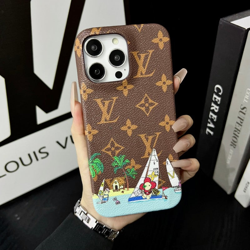 Custodia per iPhone a colori di lusso