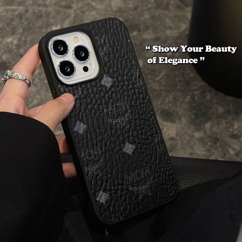 MCM iPhone-deksel Svart-MCK240603