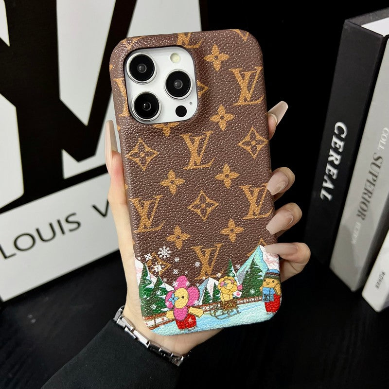 Custodia per iPhone a colori di lusso