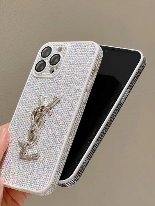 Coques iPhone luxueuses à paillettes