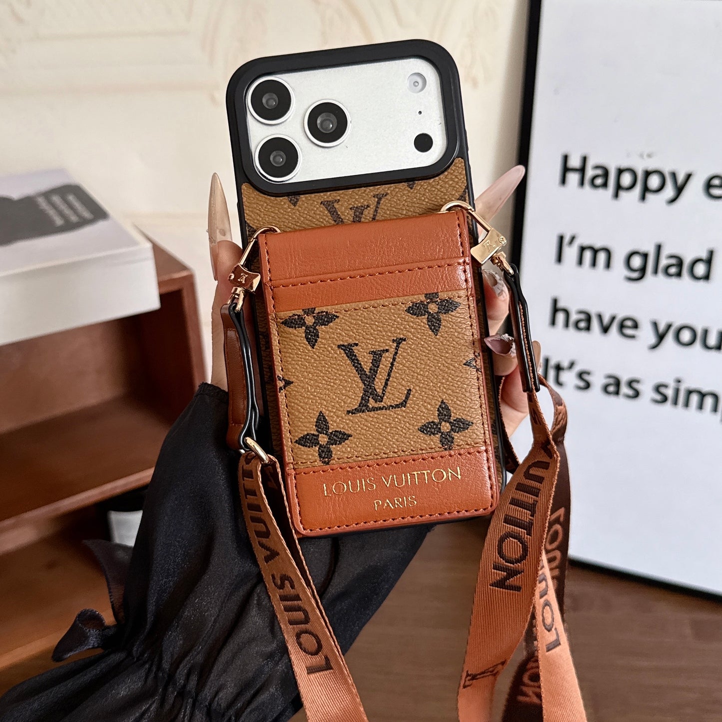 Luxusní pouzdro na iPhone Zip Wallet 17