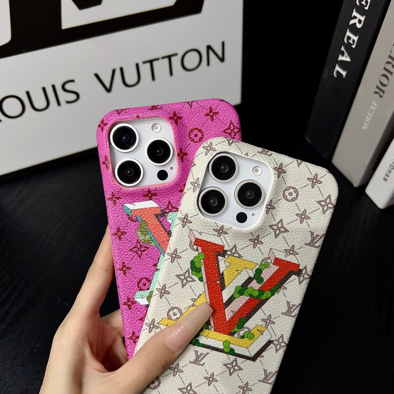 Custodia per iPhone a colori di lusso