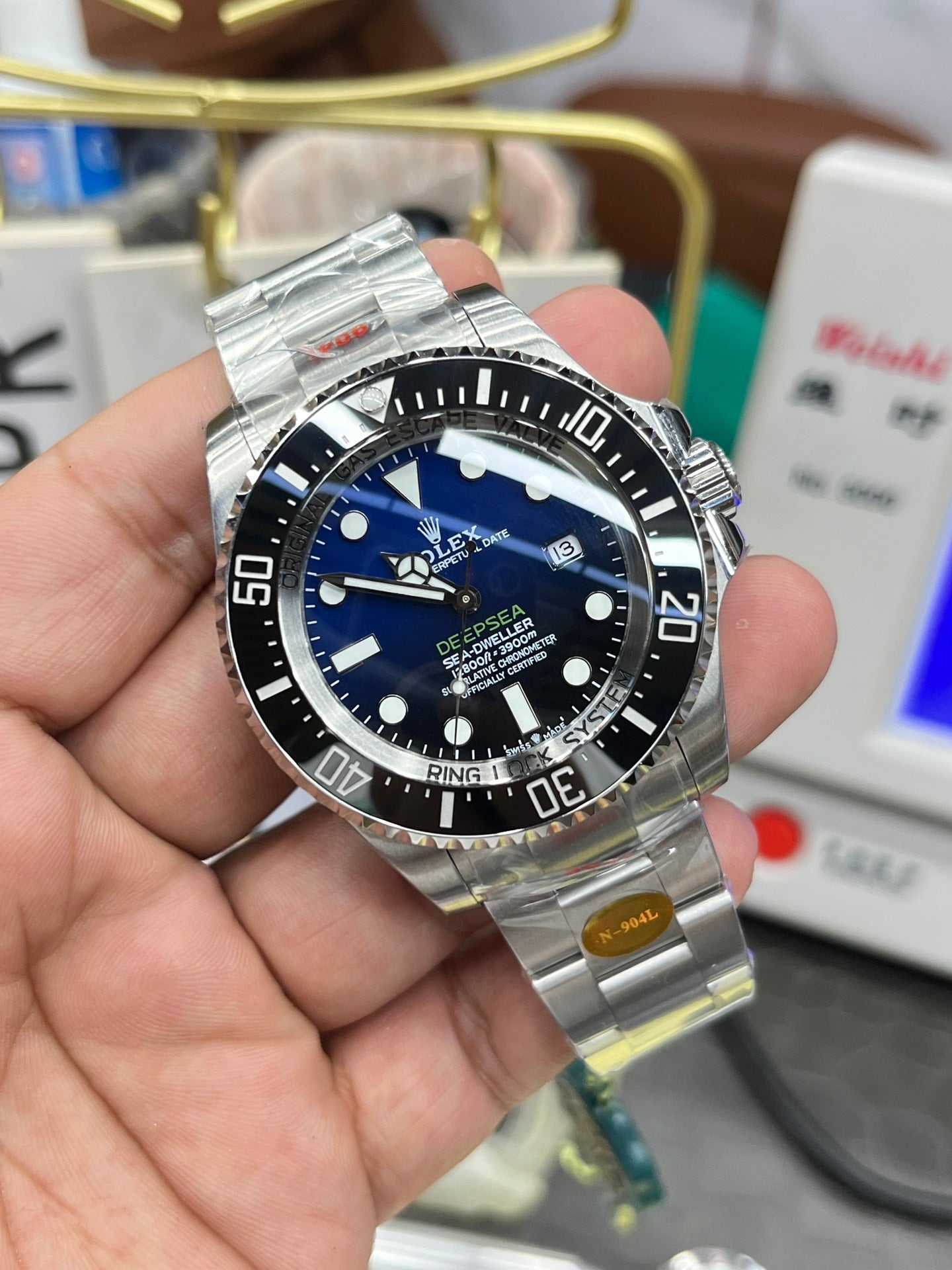 Automatische Taucheruhr „Deep Ocean“.