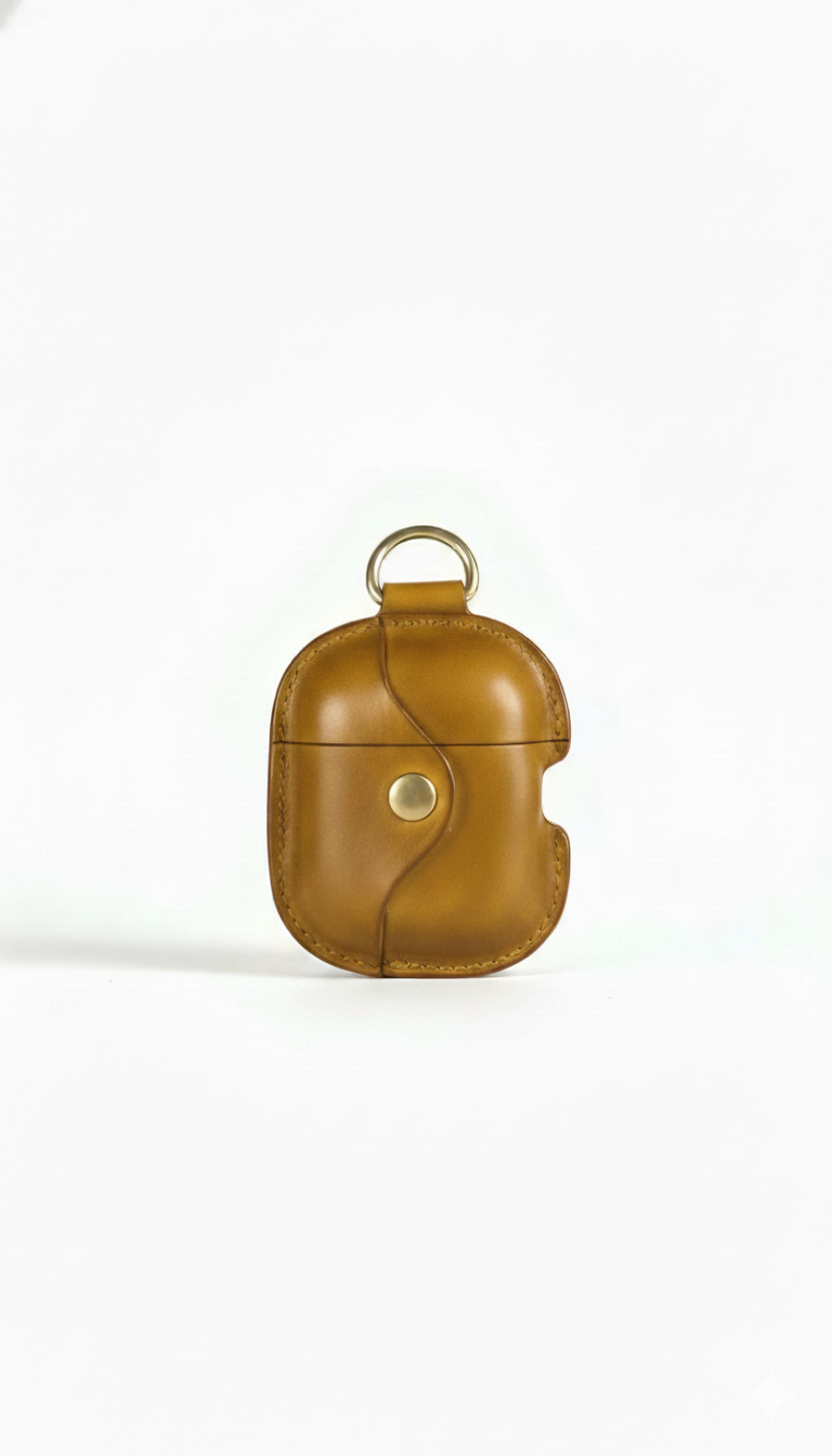 Étui Airpods en cuir véritable de qualité supérieure