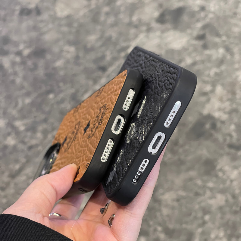MCM iPhone-deksel Svart-MCK240603