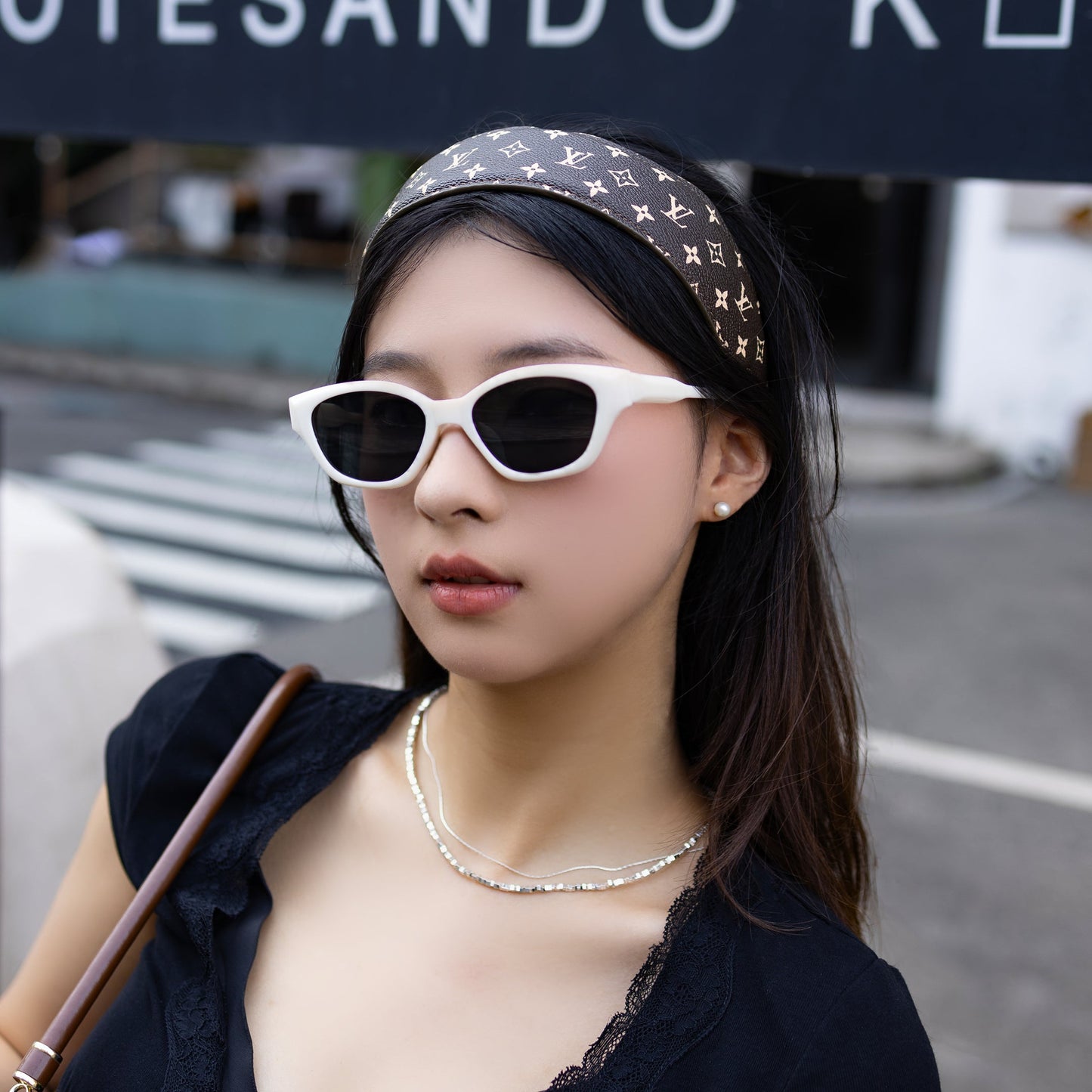 Bandeau en cuir haut de gamme L-001